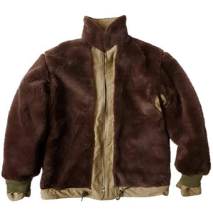 Veste Militaire Ancienne Hiver Beige