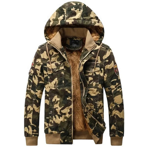 Veste Militaire Hiver pour Homme