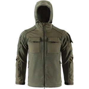 Veste Tactique Homme Verte