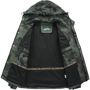 Veste Militaire Kaki Intérieur