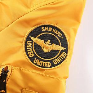 Veste Aviateur Militaire Badge