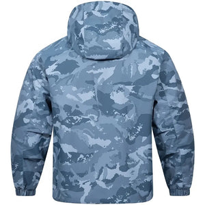 Veste Treillis Bleu Arrière