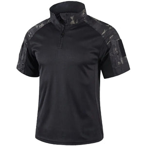 Polo Tactique Militaire Noir