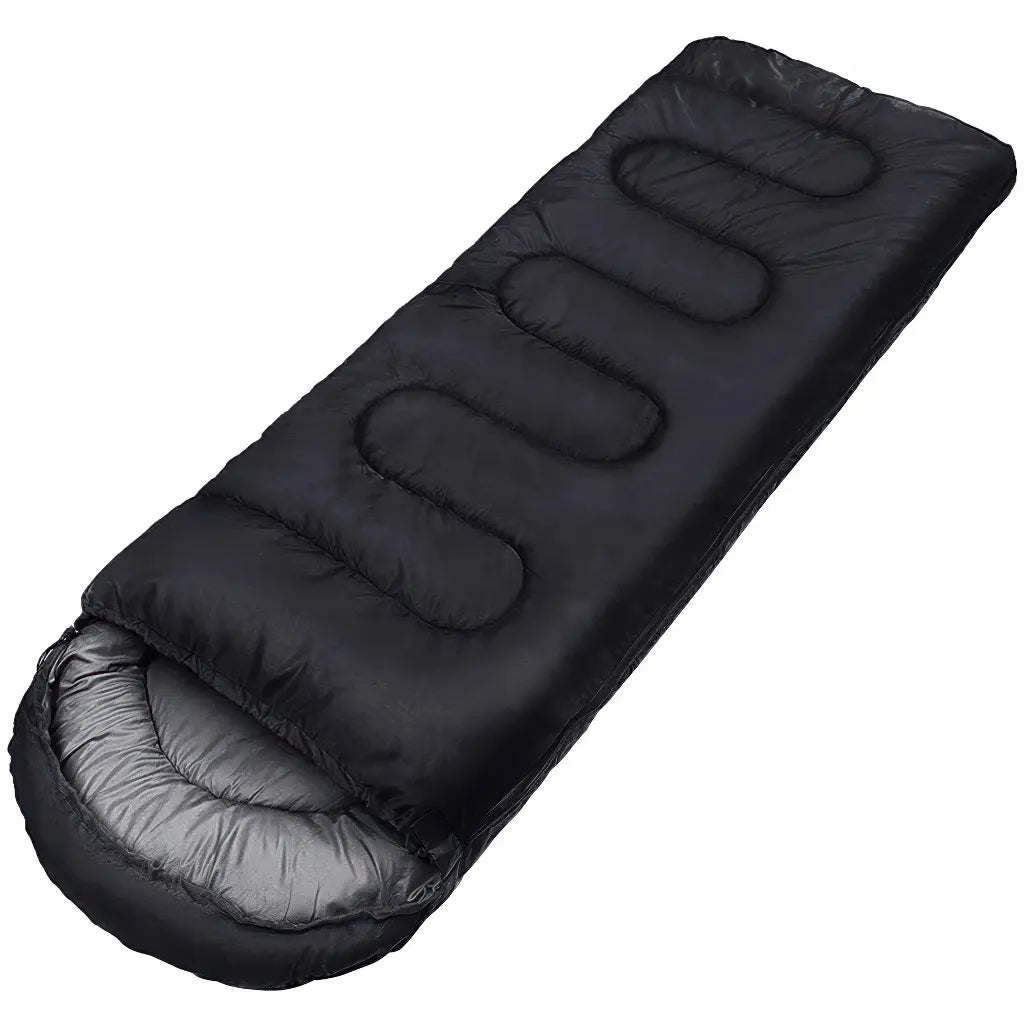 Sac de Couchage Militaire Étanche Noir