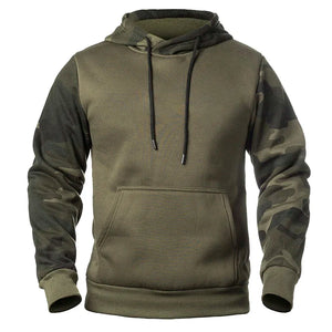 Sweat Motif Militaire Vert