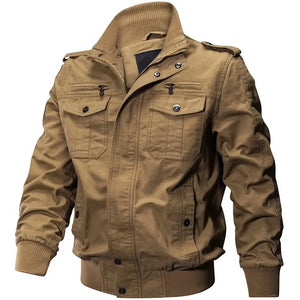Veste Beige Style Militaire