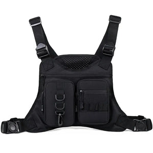 Sac Ventral Militaire Noir