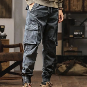 Pantalon Jogging Militaire Gris