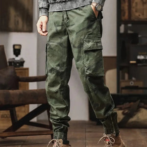 Pantalon Jogging Militaire Homme Vert