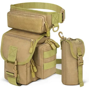 Sacoche de Cuisse Tactique Coyote
