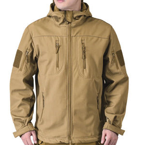 Veste Tactique Softshell Beige
