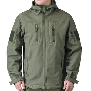 Veste Tactique Softshell Verte