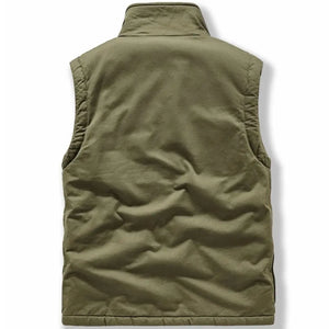 Veste Militaire Sans Manche Arrière