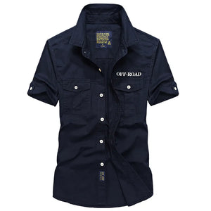 Chemise Militaire Bleu Marine