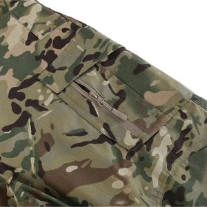 Pantalon Couleur Militaire Poche