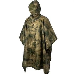 Veste de Pluie Militaire Homme Prairie