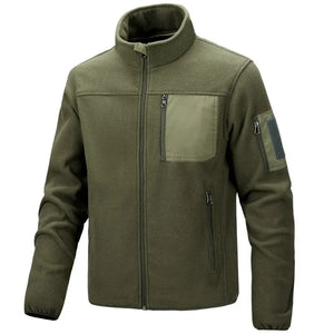 Polaire Style Militaire Verte