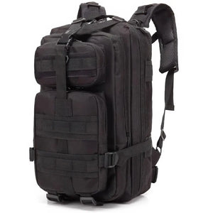 Sac à Dos Couleur Militaire Noire