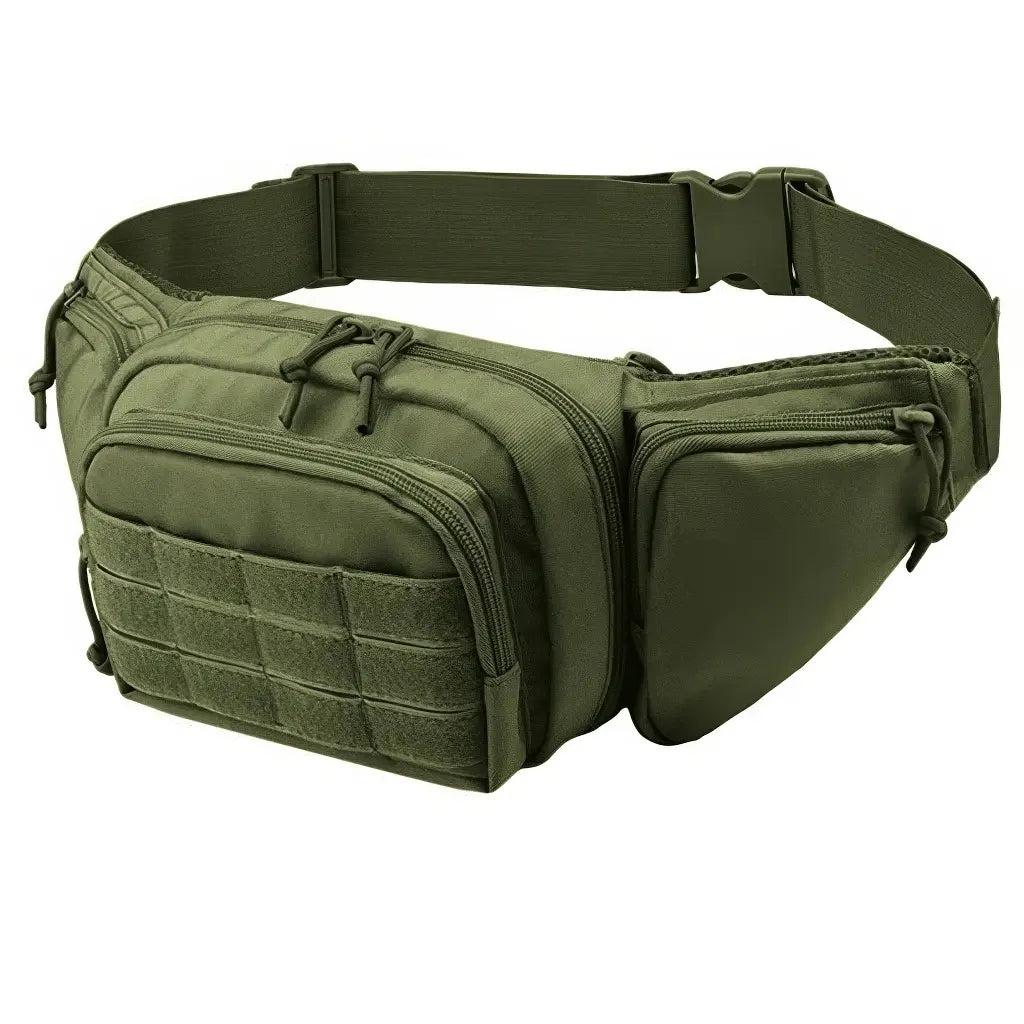 Sac Banane Homme Tactique Vert
