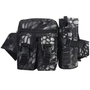 Sac Ceinture Militaire Noir