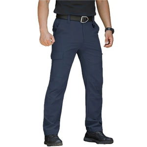 Pantalon Tactique Bleu Marine Avant
