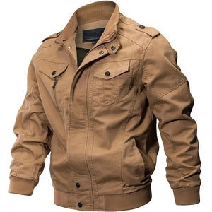 Veste en Jean Militaire Homme