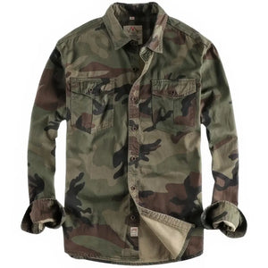 Chemise Surplus Militaire Verte