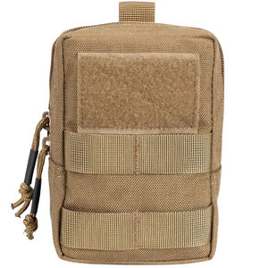 Pochette Attache MOLLE Marron