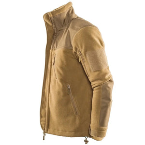 Veste Polaire Militaire Homme Beige