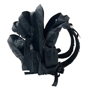 Sac à Dos Militaire Noir 40L Intérieur