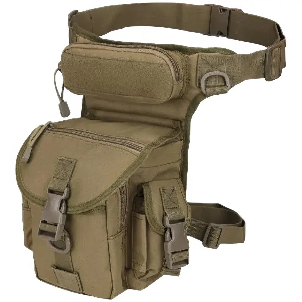 Sacoche de Cuisse Militaire Verte