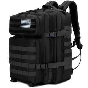 Sac à Dos Militaire 60L Noir