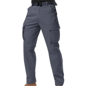 Pantalon Coupe Militaire Gris