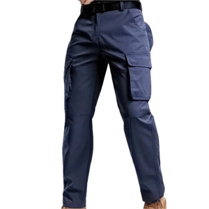 Pantalon Coupe Militaire Bleu