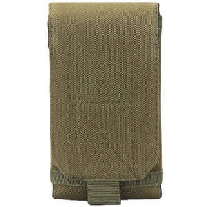 Pochette MOLLE Téléphone Verte