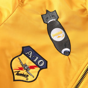 Veste Aviateur Militaire Patch
