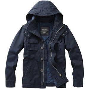 Veste Tactique Hiver Bleue
