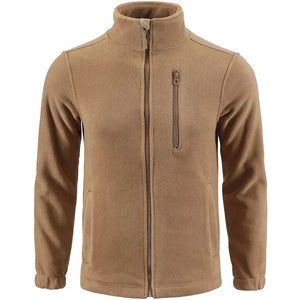 Veste Polaire Militaire Marron