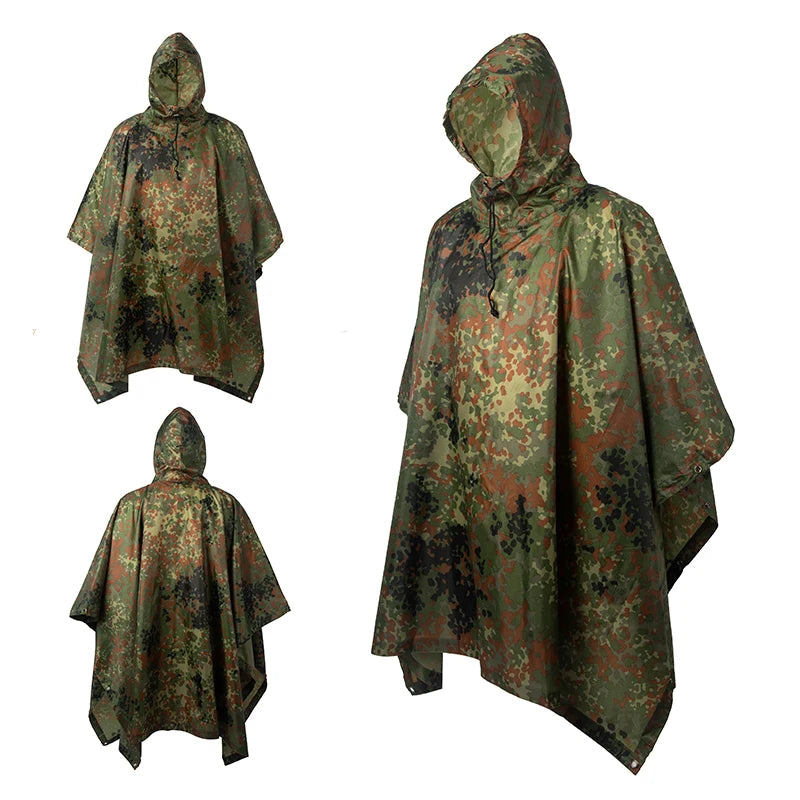 Ghillie Poncho Allemand