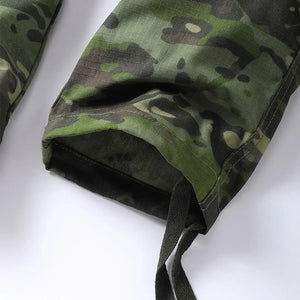 Pantalon Cargo Homme Vert Militaire Bas