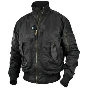 Veste Cargo Militaire Noire