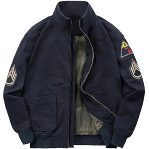 Veste Militaire avec Bleue