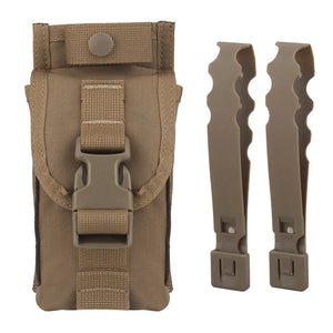 Pochette Système MOLLE Marron