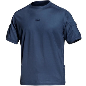 T-Shirt Sport Militaire Bleu