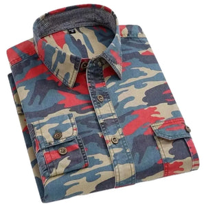 Chemise en Jean Militaire