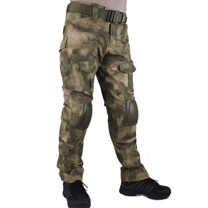 Pantalon Militaire Taille Haute Côté
