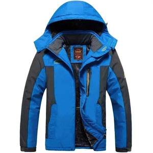 Veste de Ski Homme Militaire Bleue