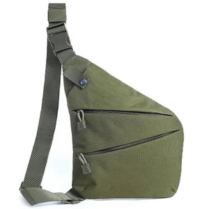 Sacoche Tactique Verte Poitrine