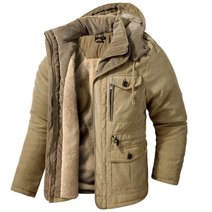 Veste Militaire Parka Beige