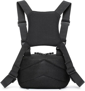 Sacoche Poitrine Tactique Homme Arrière